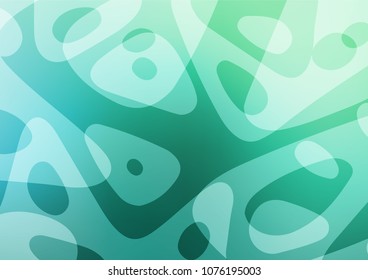 Light Green vector abstract doodle texture. Sketchy hand drawn doodles on blurred background. The completely new template can be used for your brand book.