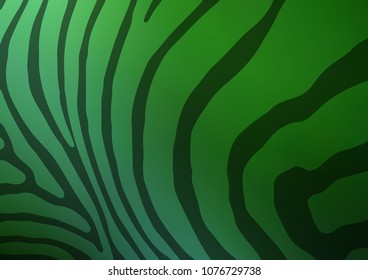 Light Green vector abstract doodle template. Brand-new colored illustration in blurry style with doodles. The best blurred design for your business.