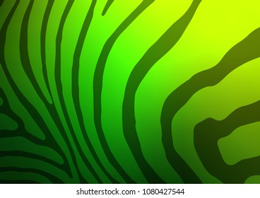 Light Green vector abstract doodle pattern. Doodles on blurred abstract background with gradient. Brand-new design for your business.