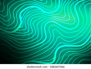 Light Green vector abstract doodle pattern. Brand-new colored illustration in blurry style with doodles. Brand-new style for your business design.
