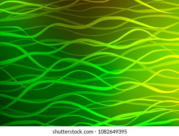 Light Green vector abstract doodle texture. Glitter abstract illustration with doodles and Zen tangles. The completely new template can be used for your brand book.