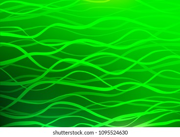 Light Green vector abstract doodle texture. Shining colored illustration with doodles in Zen tangle style. The doodle design can be used for your web site.