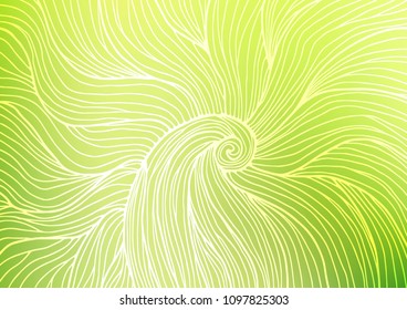 Light Green vector abstract doodle pattern. Sketchy hand drawn doodles on blurred background. A completely new design for your business.