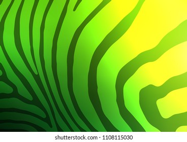 Light Green vector abstract doodle pattern. Decorative shining illustration with doodles on abstract template. Hand painted design for web, leaflet, textile.
