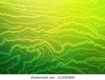 Light Green vector abstract doodle template. Brand-new colored illustration in blurry style with doodles. A completely new template for your business design.