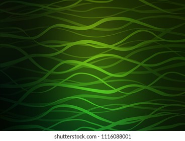 Light Green vector abstract doodle template. A completely new color illustration in doodle style. The best blurred design for your business.