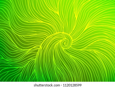 Light Green vector abstract doodle pattern. Sketchy hand drawn doodles on blurred background. The best blurred design for your business.