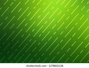 Light Green vector abstract doodle template. Ethnic elegant natural pattern with gradient. A new texture for your design.