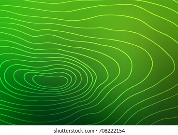 Light Green vector abstract doodle template. Decorative shining illustration with doodles on abstract template. The best blurred design for your business.