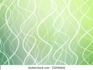Light Green vector abstract doodle pattern. Geometric doodle illustration in Origami style with gradient. The completely new template can be used for your brand book.
