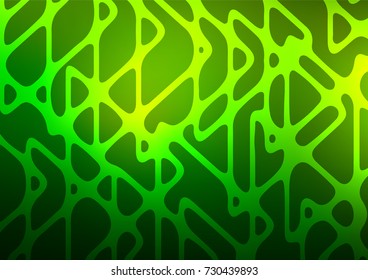 Light Green vector abstract doodle background. Decorative shining illustration with doodles on abstract template. The template can be used as a background for cell phones.