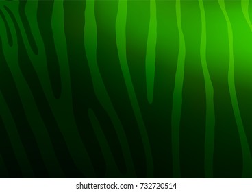 Light Green vector abstract doodle background. Creative illustration in blurred style with doodles and Zen tangles. Hand painted design for web, wrapping, wallpaper.