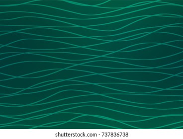 Light Green vector abstract doodle background. Sketchy hand drawn doodles on blurred background. The pattern can be used for wallpapers and coloring books.