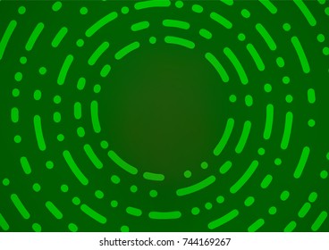 Light Green vector abstract doodle background. Colorful illustration in abstract style with doodles and Zen tangles. Hand painted design for web, wrapping, wallpaper.