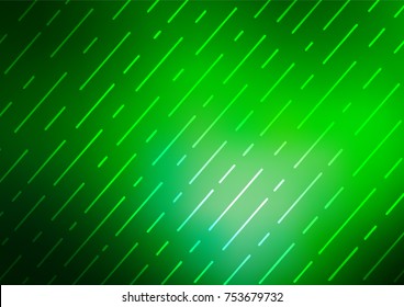 Light Green vector abstract doodle background. Geometric doodle illustration in Origami style with gradient. The best blurred design for your business.