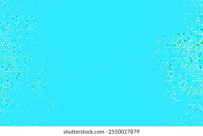 Light Green vector Abstract illustration with colored bubbles in nature style. Glitter abstract illustration with blurred drops of rain. Smart design for business ads.