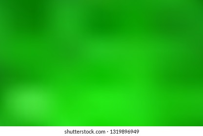 Light Green vector abstract layout. A completely new colored illustration in blur style. Completely new design for your business.