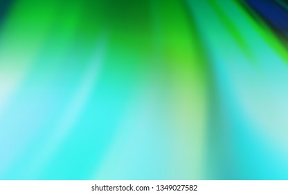 Light Green vector abstract layout. An elegant bright illustration with gradient. The best blurred design for your business.