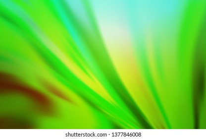 Light Green vector abstract layout. A completely new colored illustration in blur style. New style for your business design.