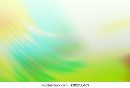 Light Green vector abstract layout. An elegant bright illustration with gradient. Blurred design for your web site.