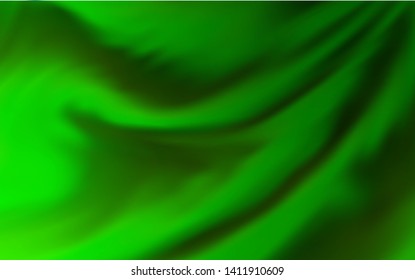 Light Green vector abstract layout. Creative illustration in halftone style with gradient. New way of your design.