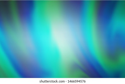 Light Green vector abstract layout. New colored illustration in blur style with gradient. Blurred design for your web site.