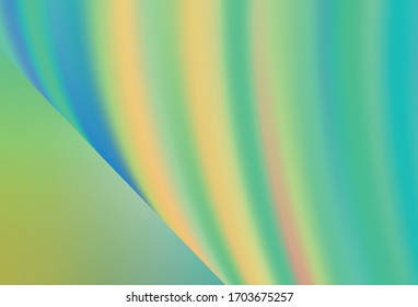 Light Green vector abstract layout. Modern abstract illustration with gradient. Completely new design for your business.