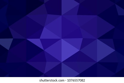 Light Green vector abstract mosaic backdrop. Triangular geometric sample with gradient.  That pattern can be used as a part of a brand book.