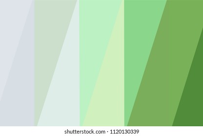 Light Green vector abstract mosaic backdrop. Colorful illustration in abstract style with gradient. That new template can be used for your brand book.