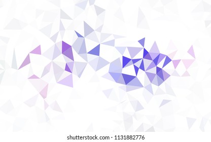 Light Green vector abstract mosaic backdrop. Modern abstract illustration with triangles. A new texture for your web site.