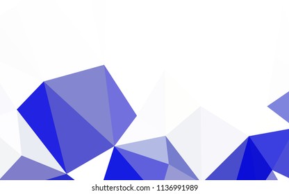 Light Green vector abstract mosaic backdrop. Polygonal abstract illustration with gradient. A new texture for your web site.