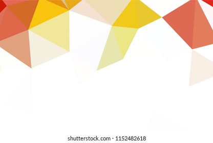 Light Green vector abstract mosaic backdrop. A sample with polygonal shapes. Textured pattern for your backgrounds.