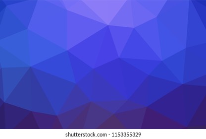 Light Green vector abstract mosaic backdrop. Creative illustration in halftone style with triangles. New template for your brand book.