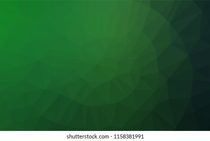 Light Green vector abstract mosaic background. A completely new color illustration in a vague style. The textured pattern can be used for background.