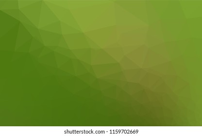 Light Green vector abstract mosaic background. Colorful illustration in abstract style with gradient. Brand new design for your business.