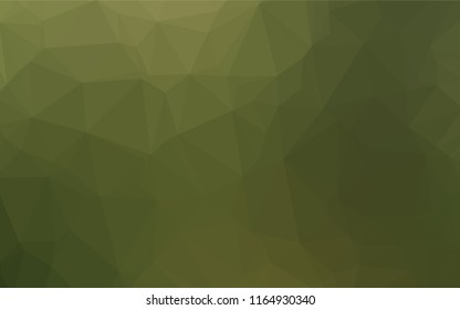 Light Green vector abstract mosaic pattern. Glitter abstract illustration with an elegant design. Brand new design for your business.