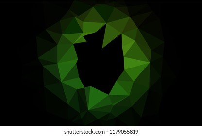 Light Green vector abstract mosaic pattern. Brand new colored illustration in blurry style with gradient. Brand new design for your business.