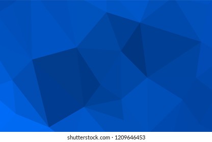 Light Green vector abstract mosaic backdrop. Elegant bright polygonal illustration with gradient. A completely new design for your leaflet.