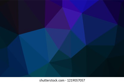Light Green vector abstract mosaic pattern. Colorful illustration in polygonal style with gradient. A new texture for your web site.