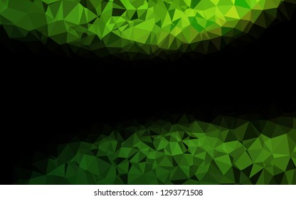 Light Green vector abstract mosaic background. Colorful abstract illustration with gradient. Completely new template for your business design.