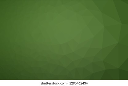 Light Green vector abstract mosaic pattern. A completely new color illustration in a vague style. A new texture for your design.