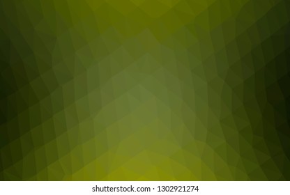 Light Green vector abstract mosaic background. Brand new colorful illustration in with gradient. Elegant pattern for a brand book.