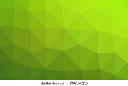 Light Green vector abstract mosaic backdrop. Shining colored illustration in a Brand new style. Brand new style for your business design.