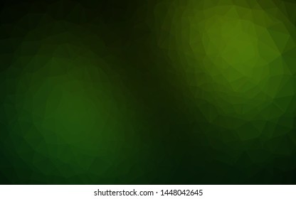 Light Green vector abstract mosaic background. Colorful illustration in abstract style with gradient. Textured pattern for background.