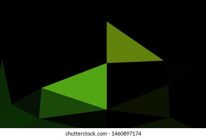 Light Green vector abstract mosaic pattern. Modern geometrical abstract illustration with gradient. New texture for your design.
