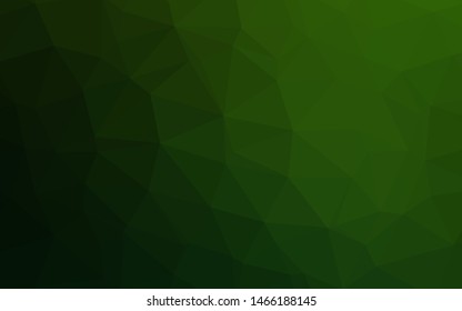 Light Green vector abstract mosaic pattern. Brand new colorful illustration in with gradient. Brand new design for your business.