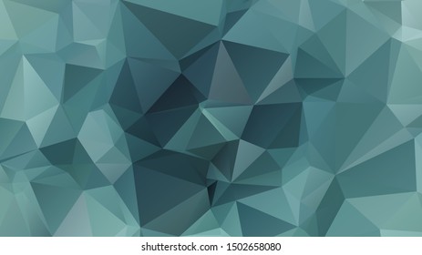 Light Green vector abstract mosaic background. Colorful illustration in Origami style with gradient. Template for a cell phone background