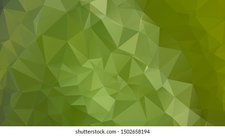 Light Green vector abstract mosaic background. Colorful illustration in Origami style with gradient. Template for a cell phone background