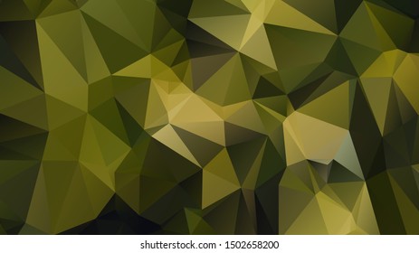 Light Green vector abstract mosaic background. Colorful illustration in Origami style with gradient. Template for a cell phone background