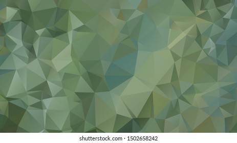 Light Green vector abstract mosaic background. Colorful illustration in Origami style with gradient. Template for a cell phone background